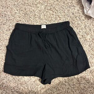 Black sailor shorts